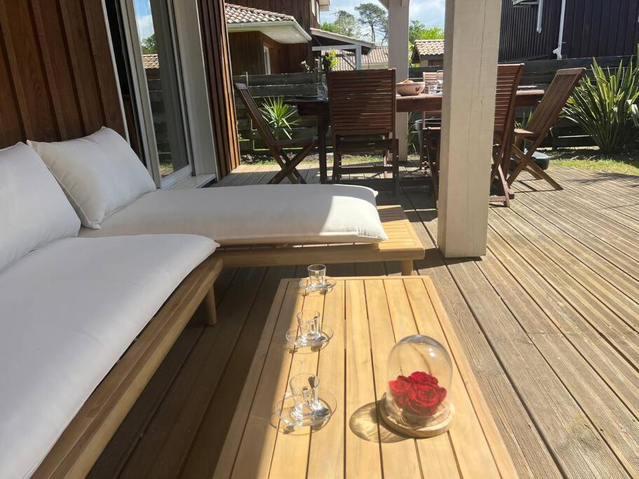 Villa Avec Piscine Proche Du Lac Ла-Тест-де-Бюш Экстерьер фото