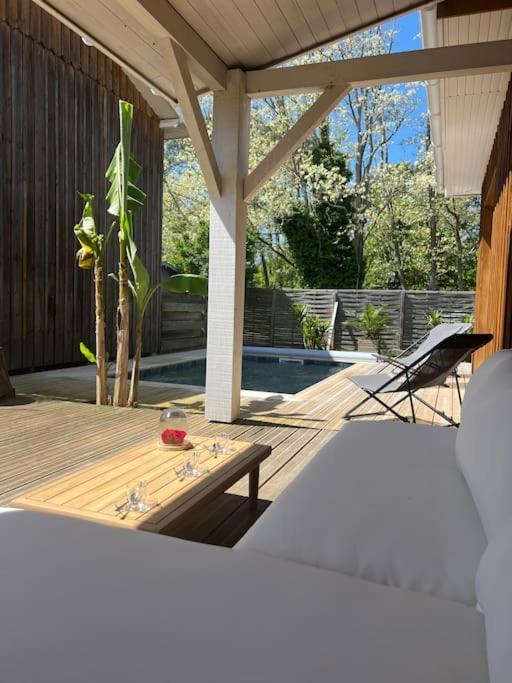 Villa Avec Piscine Proche Du Lac Ла-Тест-де-Бюш Экстерьер фото